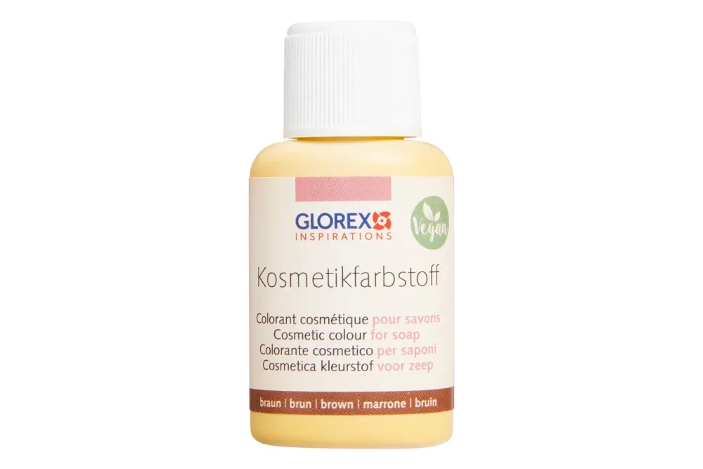 Glorex Seifen-Kosmetik-Farbstoff Braun | 20 ml