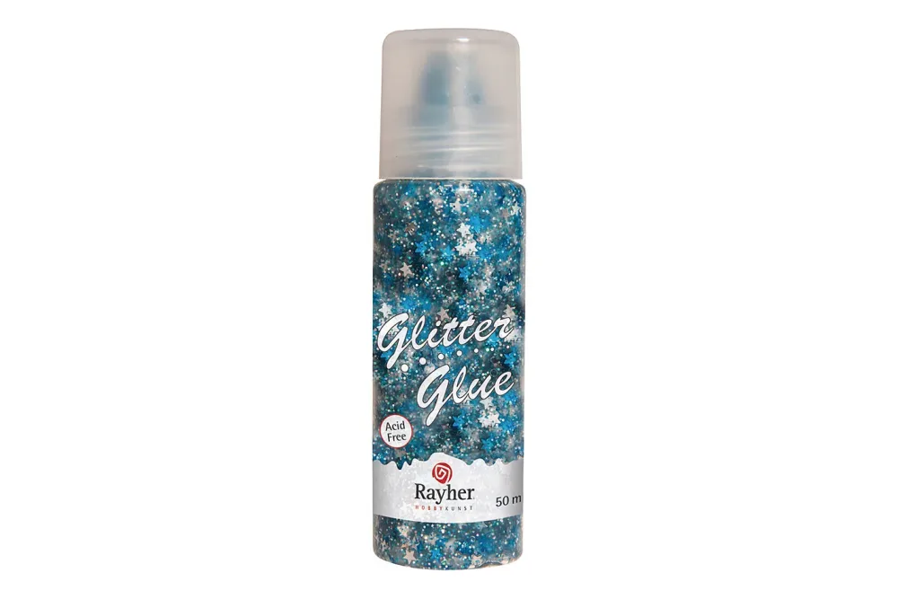 Rayher Glitter-Glue Sternchen | 50 ml