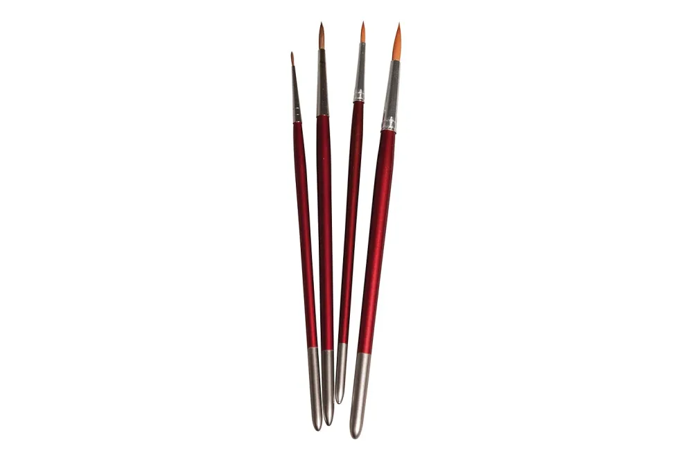 Rayher Pinselset Hobby Kreativ FSC 100% Synthetik | 4 Stück