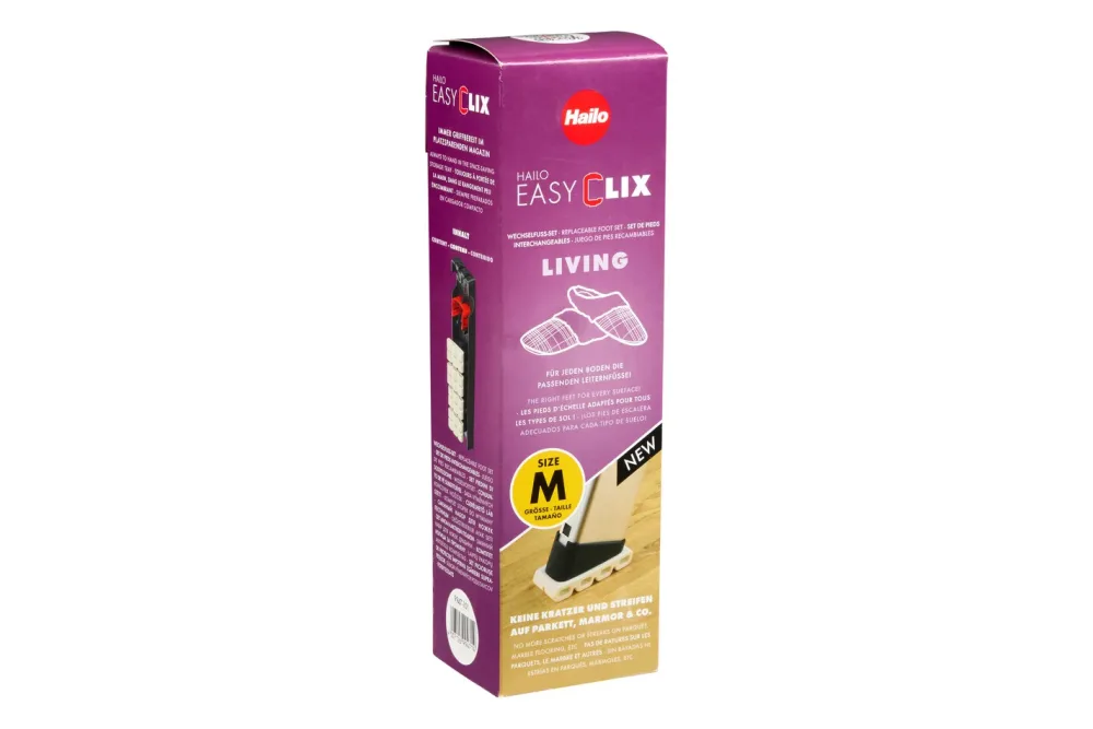 Hailo Wechselfuss-Set Living | M | 4 Stück