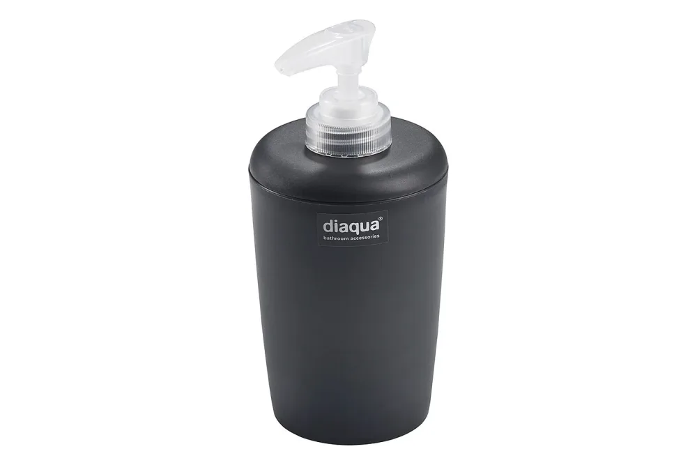 Diaqua Seifenspender Frosted Anthrazit | ⌀ 6.8 × 15.8 cm