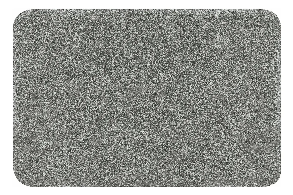 Spirella Badteppich Brizzolo Grau | 60 × 90 cm