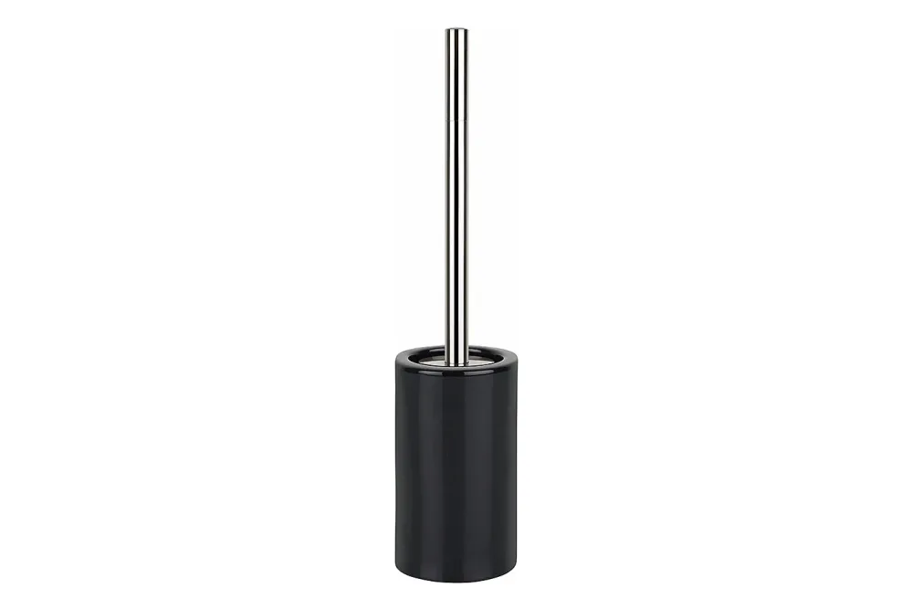 Spirella WC-Bürste Tube Black | 10.5 × 43 cm
