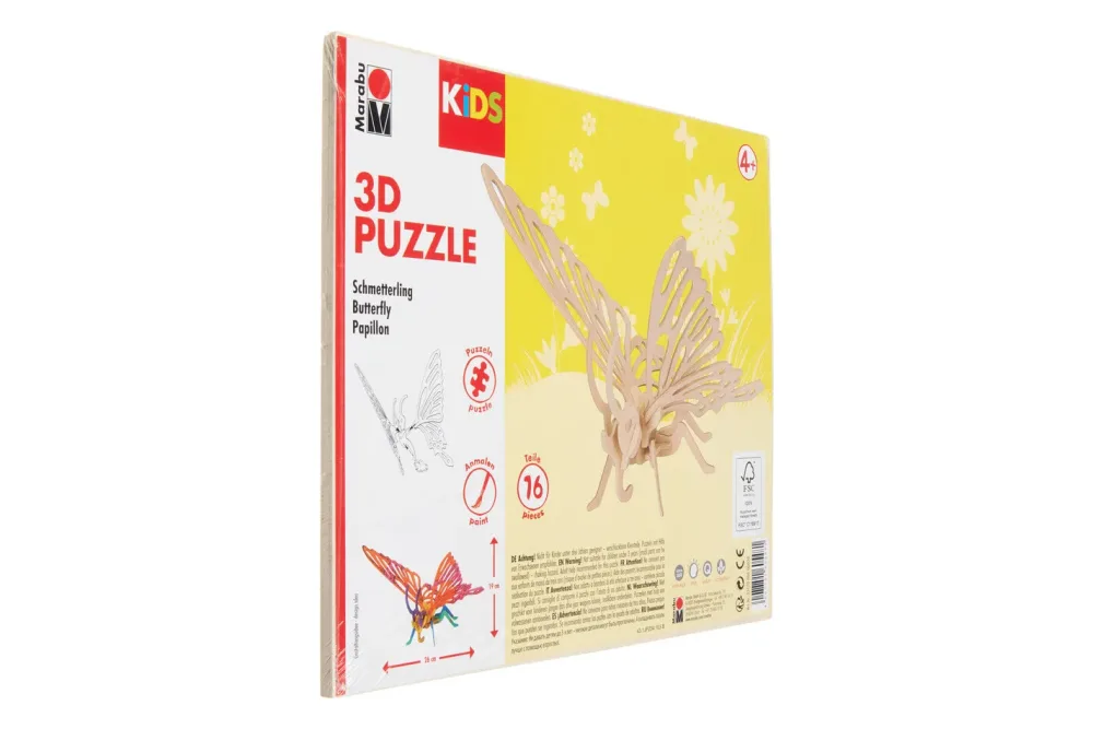 Marabu Kids 3D Puzzle | 18.5 × 23 cm
