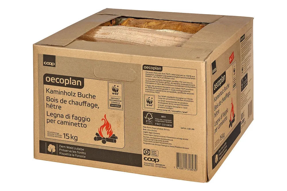 Oecoplan Kaminholz Buche | 15 kg