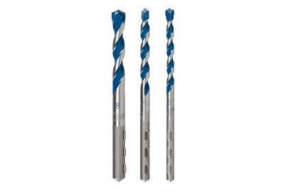 Hartmetall Beton-Spiralbohrer-Set 3teilig Bosch Accessories CYL-5 2608588164 Gesamtlänge 100 mm Zylinderschaft 1 Set