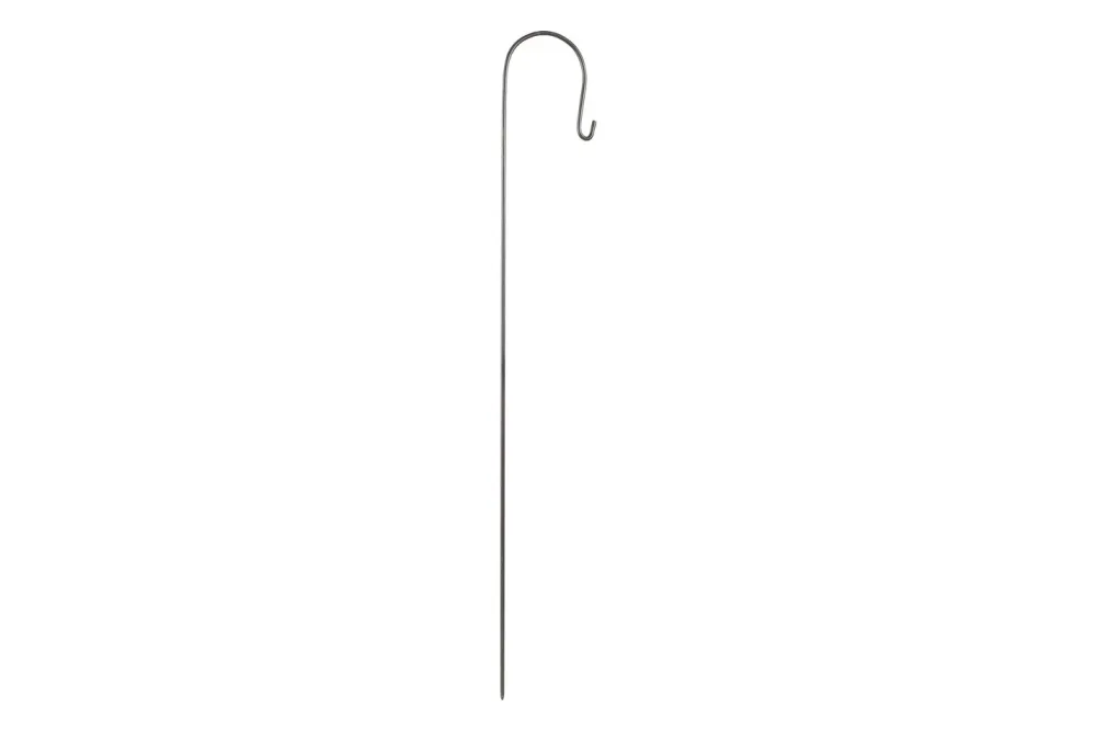 Gartenstab Metall Anthrazit | 70 cm