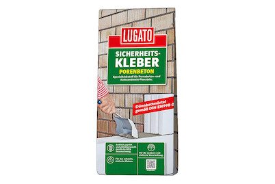 LUGATO Sicherheitskleber Porenbeton