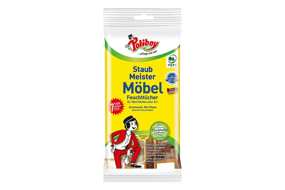 Poliboy Möbelfeuchttücher 24 Stk.