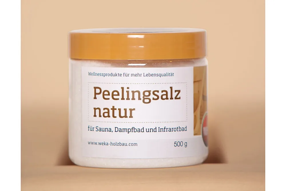 Sauna Peelingsalz Natur | 0.5 kg