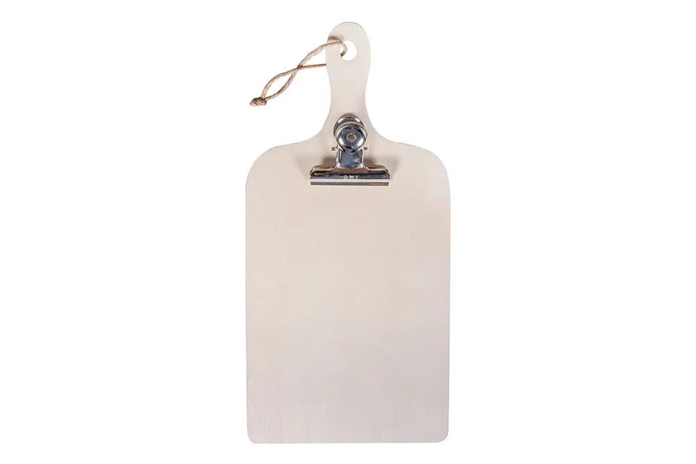 Rayher Holz-Klemmbrett FSC Mix Credit | 28 × 14 × 0.7 cm