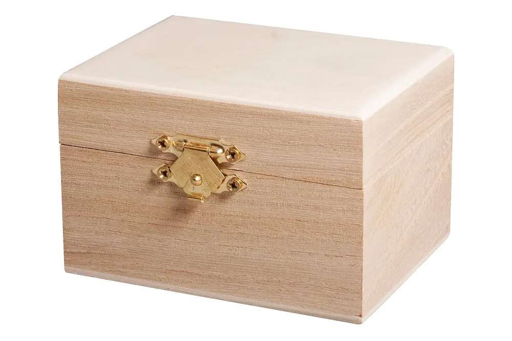 Rayher Holz-Schatulle FSC Mix Credit | 9 × 7 × 6 cm
