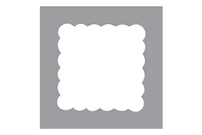 Rayher Motivstanzer Quadrat mit Zierrand | 2.7 cm