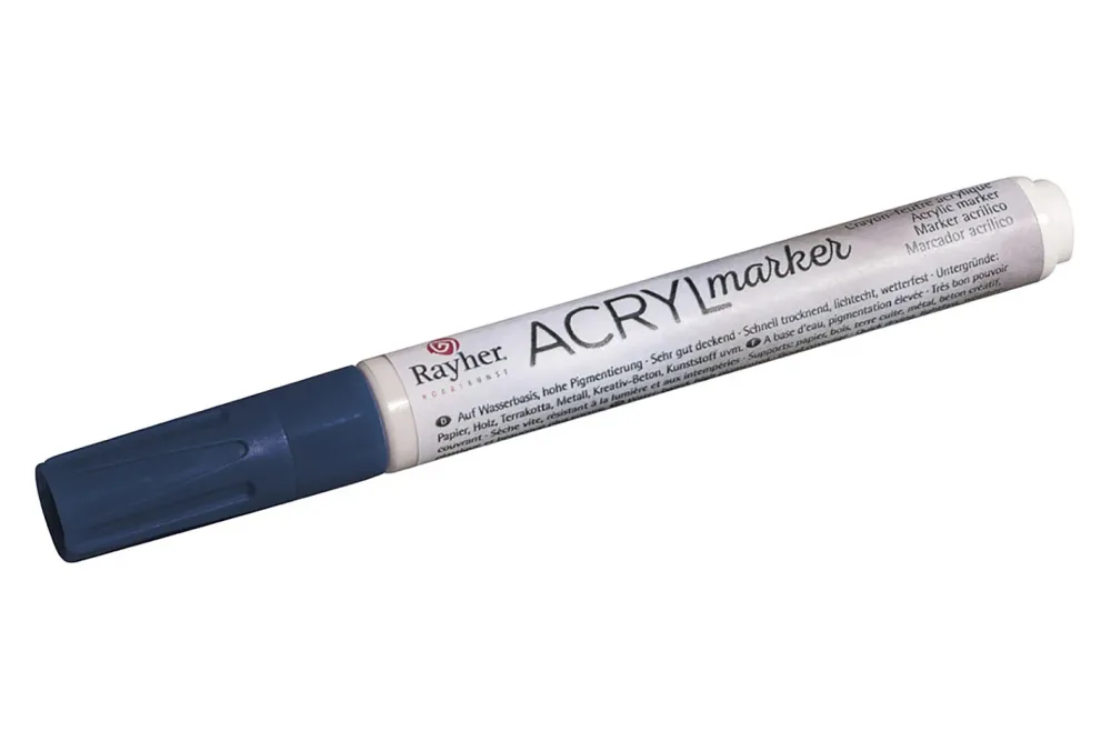 Rayher Acryl-Marker Rundspitze | 2-4 mm