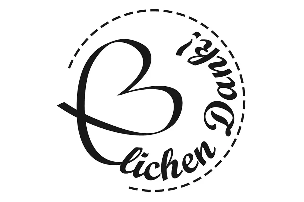 Rayher Holzstempel Herzlichen Dank | ⌀ 3 cm