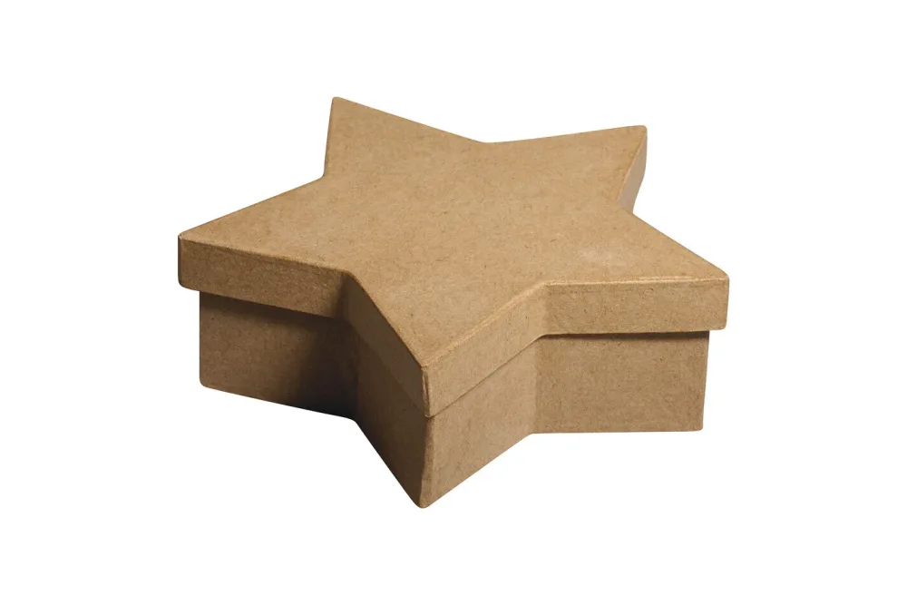 Rayher Pappmaché-Sternbox | 24 × 24 × 7 cm