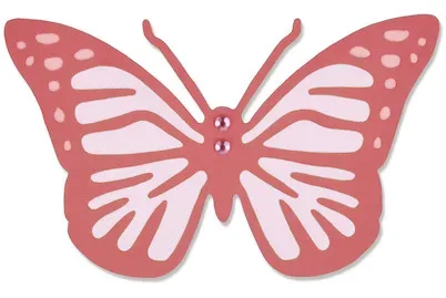 Rayher Sizzix Thinlits Vintage Butterfly | SB-Blister