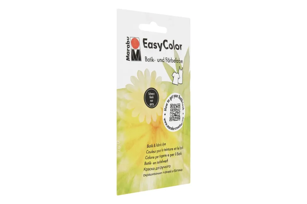 Marabu Easycolor Textilfärbefarbe Schwarz