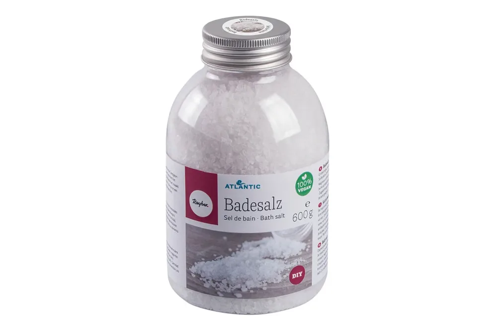 Rayher Badesalz in Flasche | 600 g
