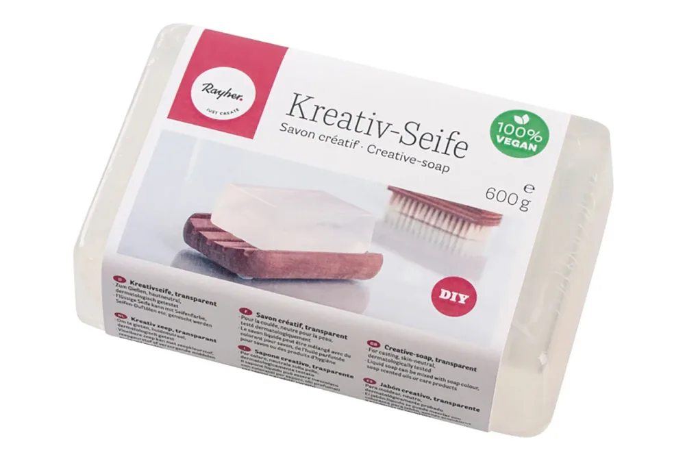 Rayher Kreativ-Seife Transparent | 600 g
