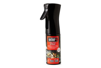 Weber Antihaft-Spray – Weber Grillbürste/Grillreiniger – schwarz