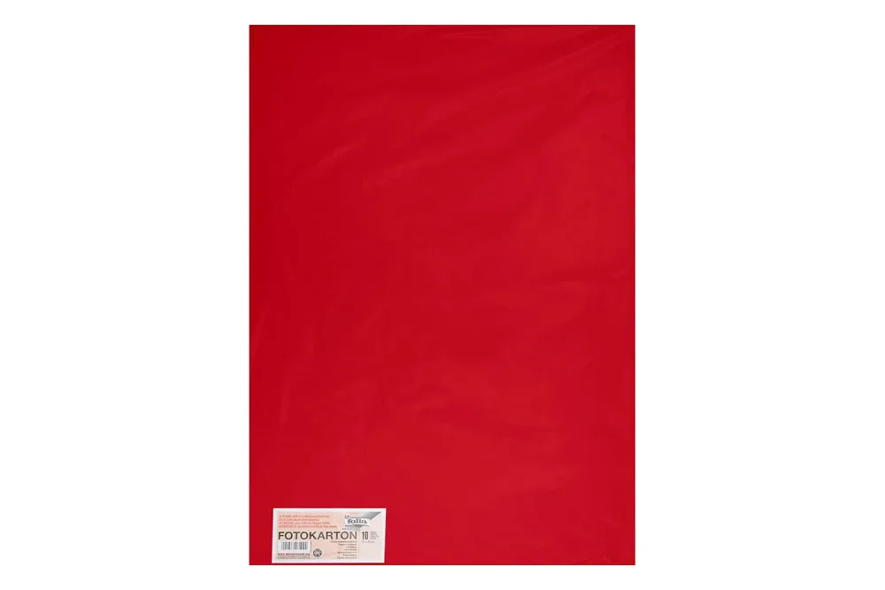 Folia Tonkarton Hochrot | 50 × 70 cm