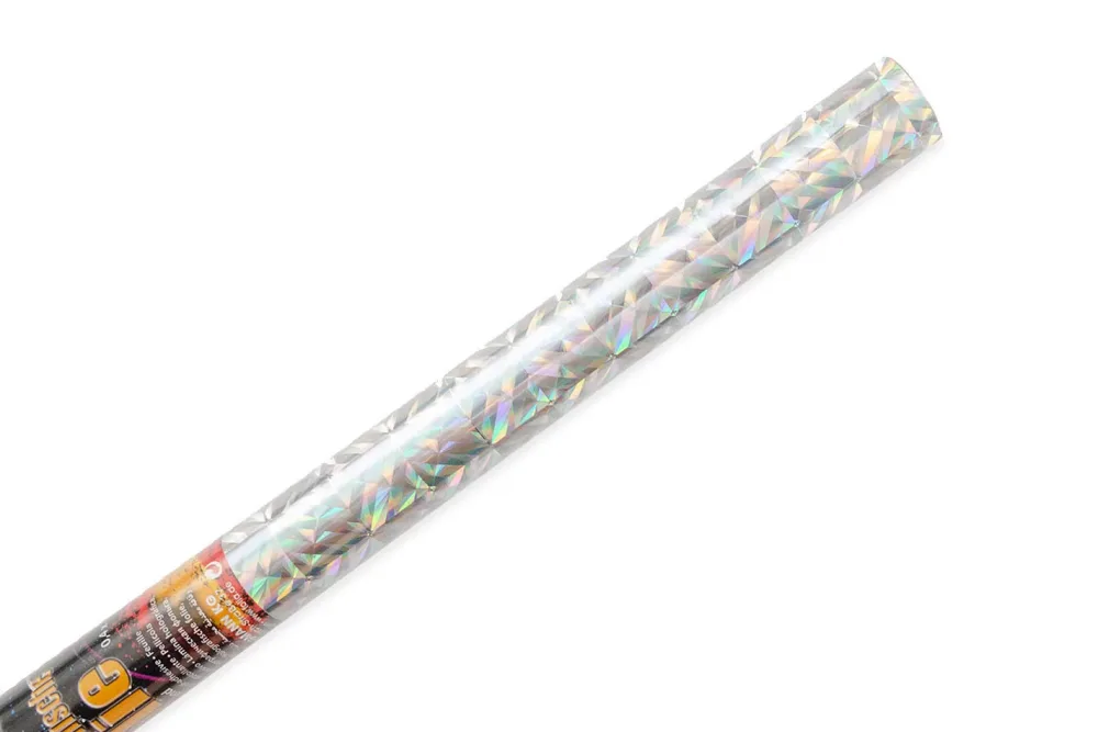 Folia Holografische Folie Magic Silber | 40 × 100 cm