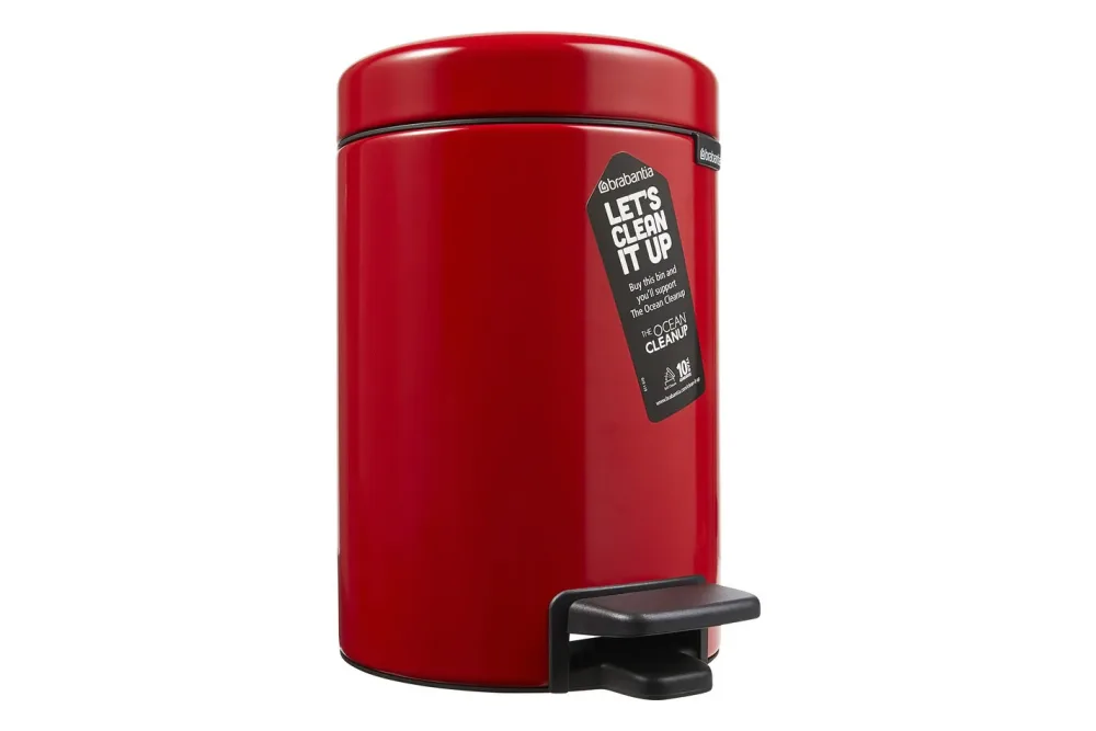 Brabantia Treteimer Steel | 3 l