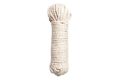 Glorex Baumwoll-Seil Natur | ⌀ 4 mm | 15 m