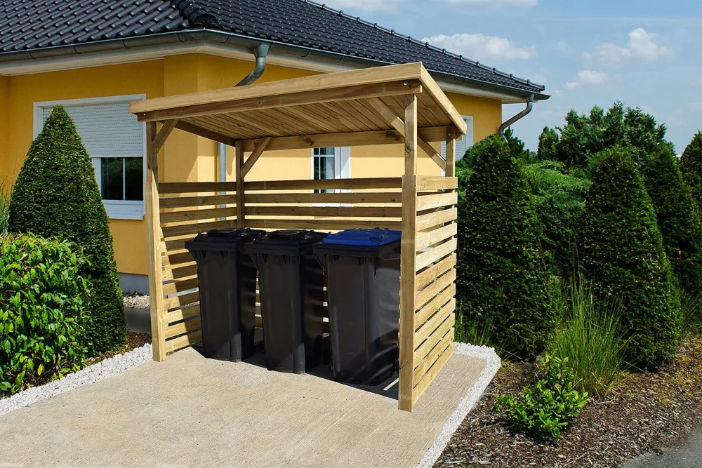 WEKA Brennholzlager 663 Ausführungen:Größe 1