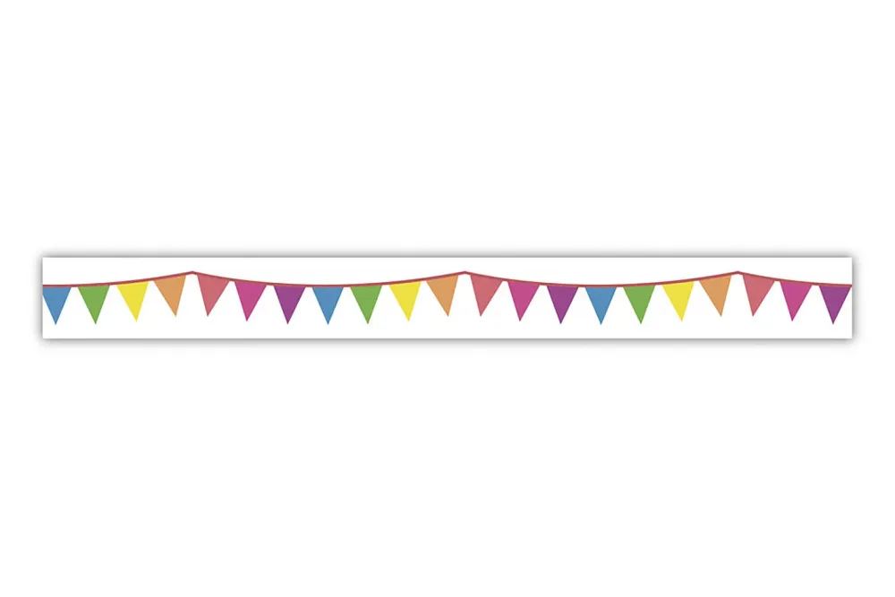 Rayher Washi Tape Party Wimpel | 1.5 × 1500 cm