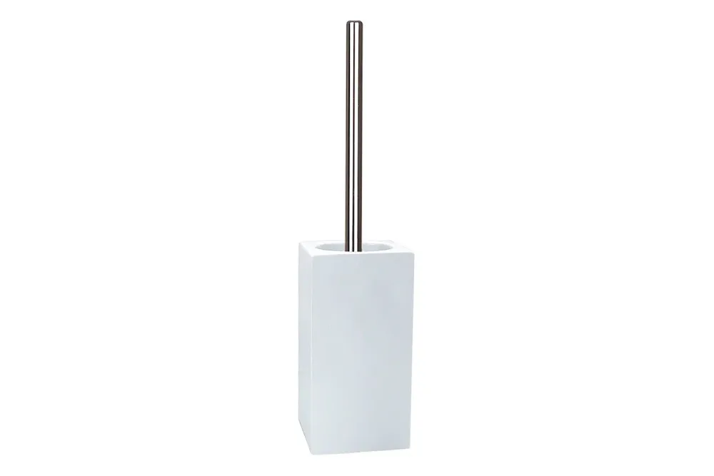 Spirella WC-Bürstengarnitur Quadro Weiss | 45 × 11.5 cm