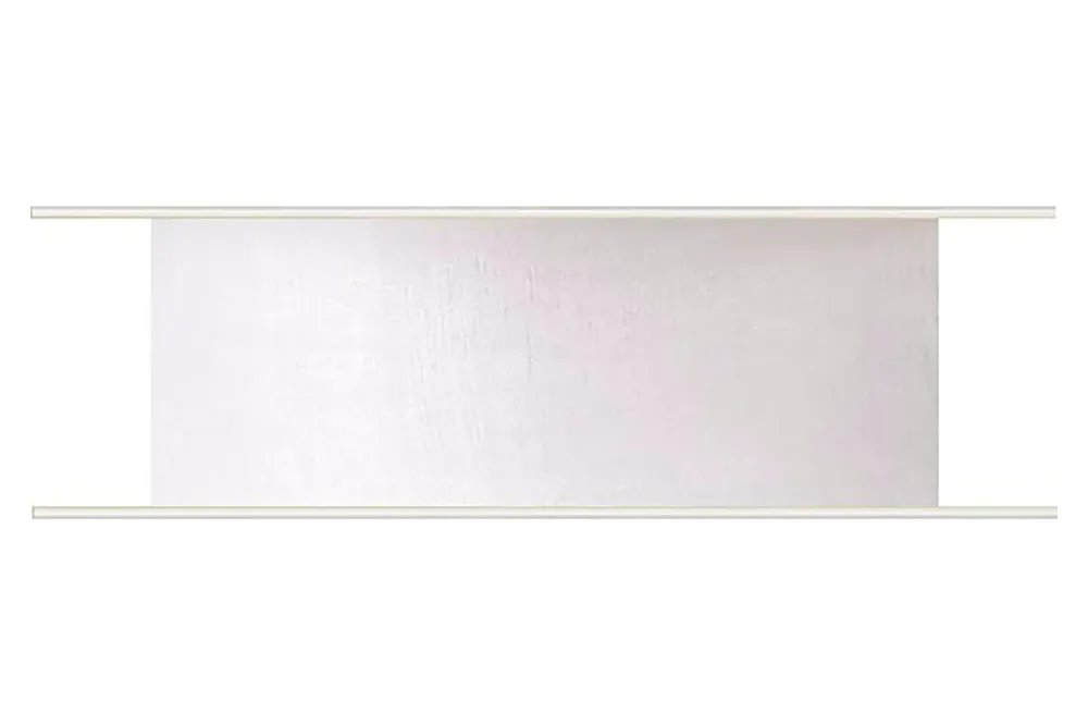 Organza weiss mit Kante 25mmx4m