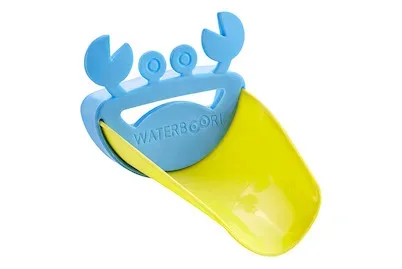 Diaqua - Wasserhahnverlängerung Kids Bastie, gelb/blau, 14cm, Multicolor