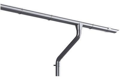 Weka Dachrinnenset Verzinkt | 400 cm