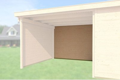 Weka Rückwand für Anbau Typ 126/172/225 | 300 × 21 × 172 cm