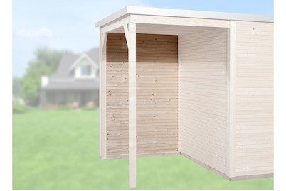 Weka Rückwandpaket WekaLine 172 Holz Natur | 295 × 28 cm