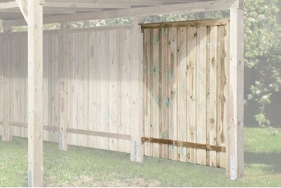 Weka Seitenwand Kiefer | 181 × 181 cm