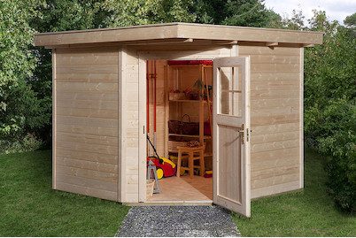 Weka Gartenhaus 229 Gr.2, natur