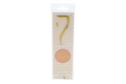 Wondercandle hipHIP HOORAY Gold 7