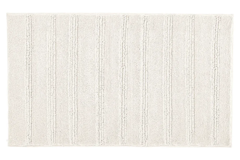 Oecoplan Badteppich Phoenix Weiss | 0.6 × 1 m