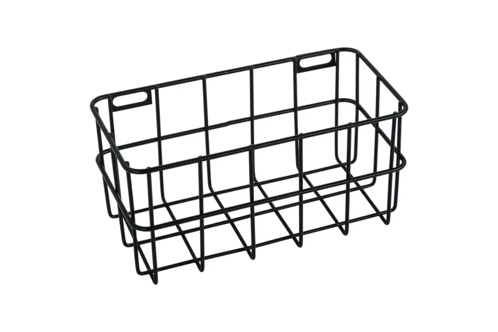 Rayher Drahtkorb Schwarz | 16.5 × 8 × 8 cm
