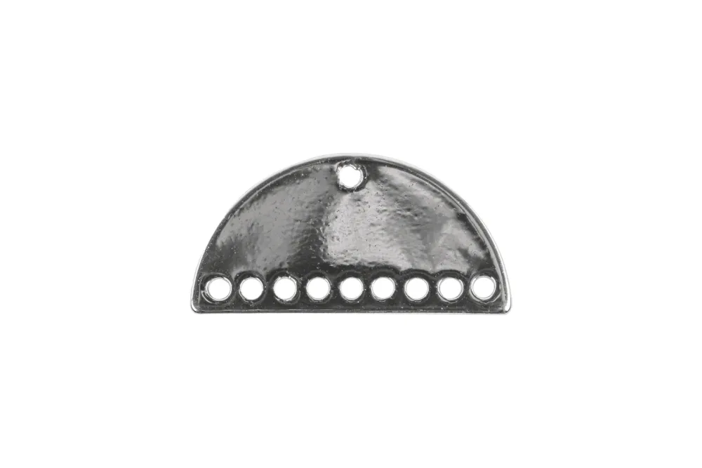 Rayher Metall-Anhänger Mehrloch | 2 Stück | 2.2 × 1 cm