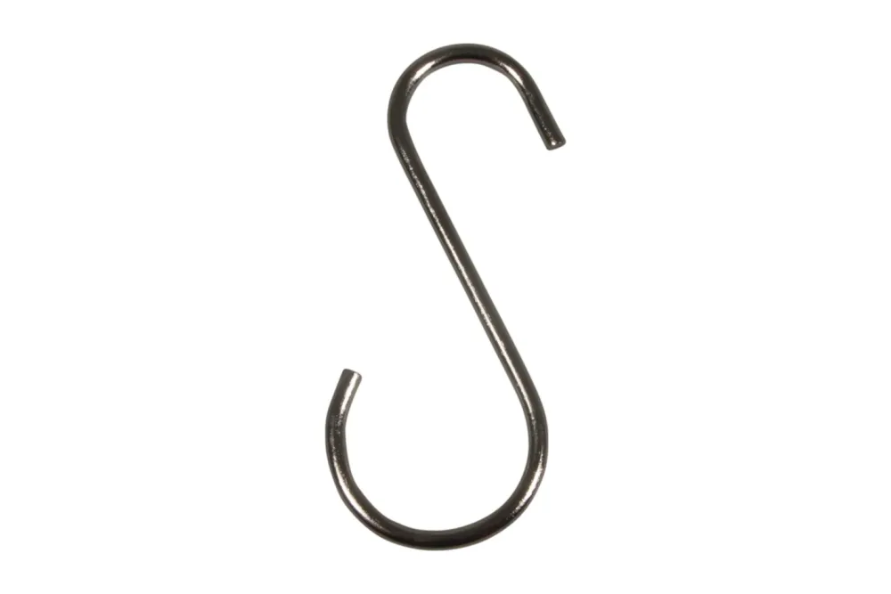 Rayher Metall-S-Haken | 2.6 × 6.1 cm | 4 Stück