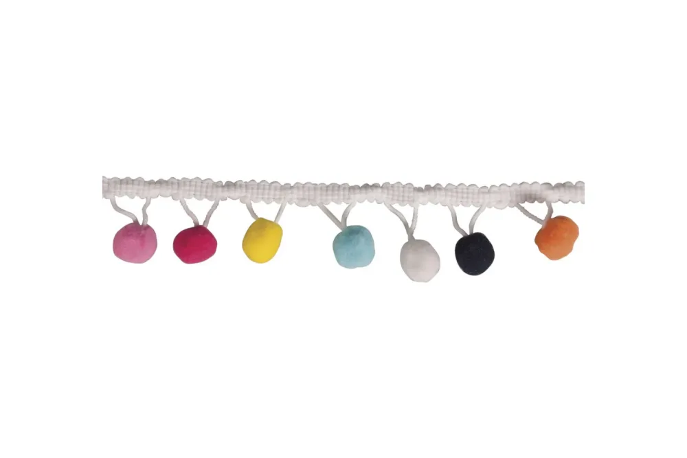 Pompon-Borte, 3cm, SB-Btl 2m