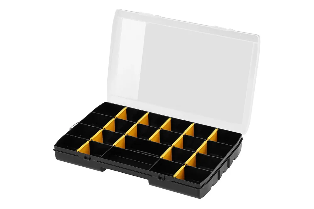 Universal STANLEY Sortimentskoffer (B x H x T) 357 x 48 x 229 mm Anzahl Fächer: 22 Inhalt 1 St.