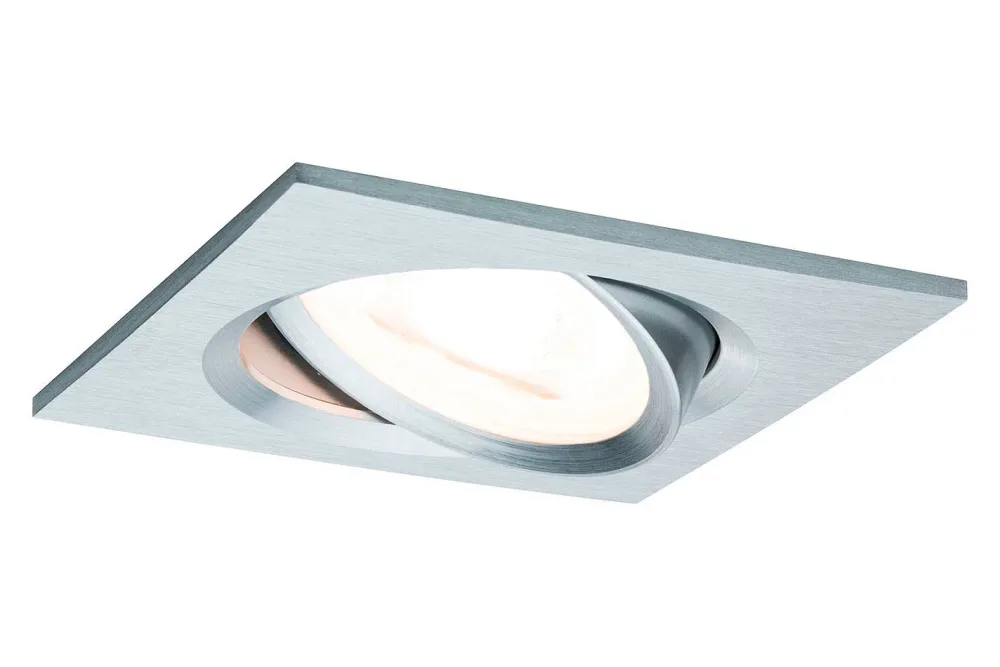 Paulmann LED-Einbaustrahler Coin Nova Quadratisch Aluminium | 6.5 W
