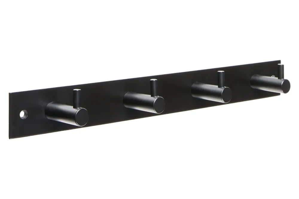 Siro Hakenleiste 2452 Metall Schwarz Matt | 322 mm