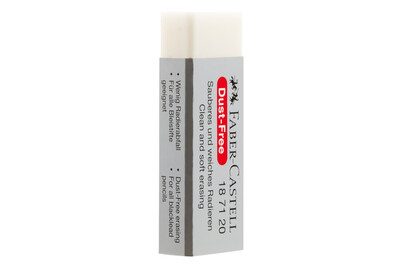 Faber-Castell Radierer Dust-free 187120 Weiß