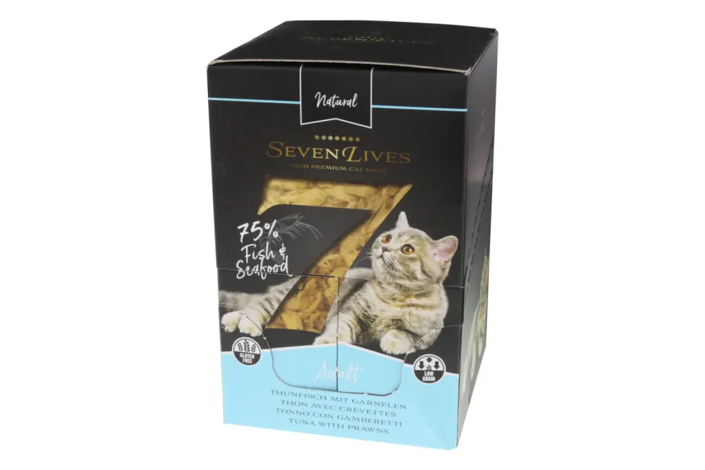 7Lives Adult Thunfisch mit Garnelen 6x60g